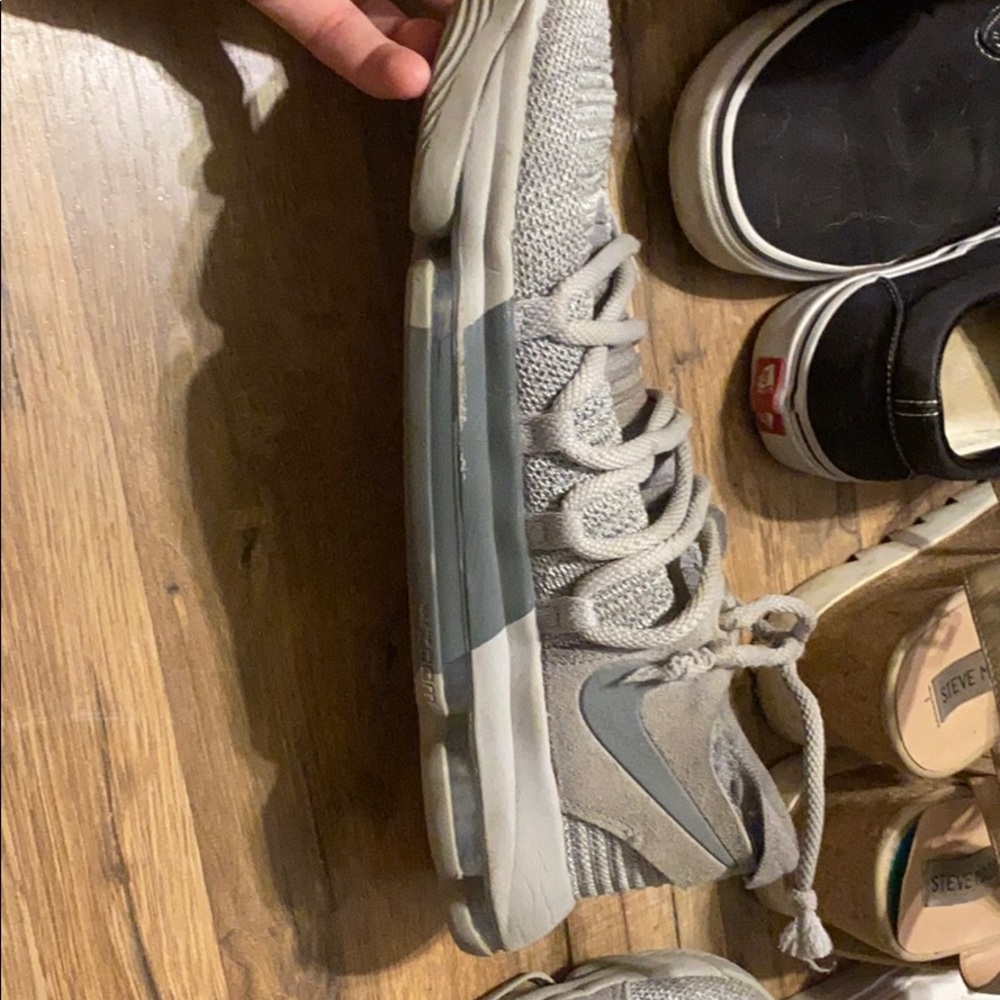 Nike KD 10 Wolf Grey - Gray - Low-top Sneakers